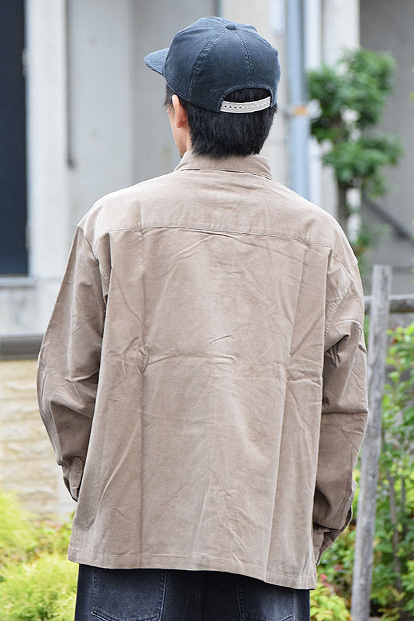COACERVATE コアセルベート FLY FRONT CORDUROY L/S SHIRT メンズ シャツ 長袖シャツ コーデュロイ フライフロント atftps_4