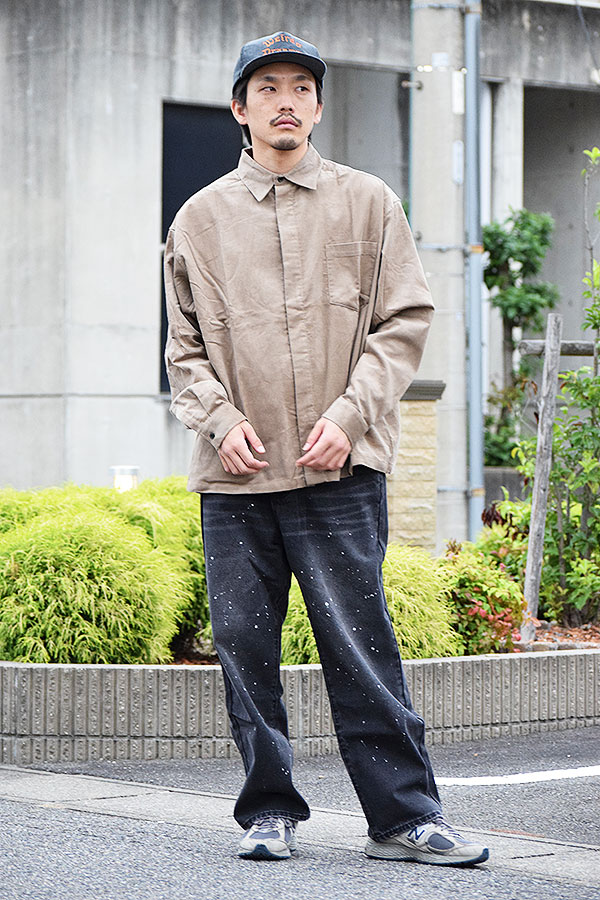 COACERVATE コアセルベート FLY FRONT CORDUROY L/S SHIRT メンズ シャツ 長袖シャツ コーデュロイ フライフロント atftps_5