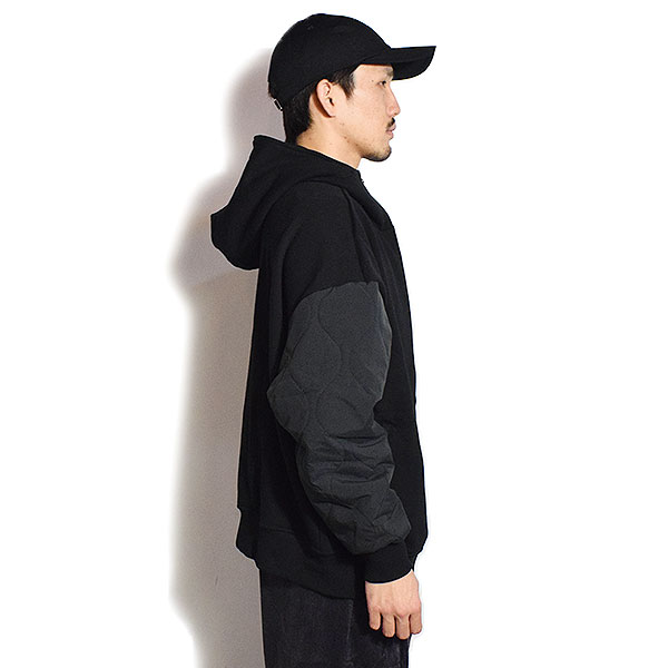 COACERVATE コアセルベート QUILTED SLEEVE HOODED JACKET ジャケット フーデッドジャケット 切り替えデザイン atfjkt_10