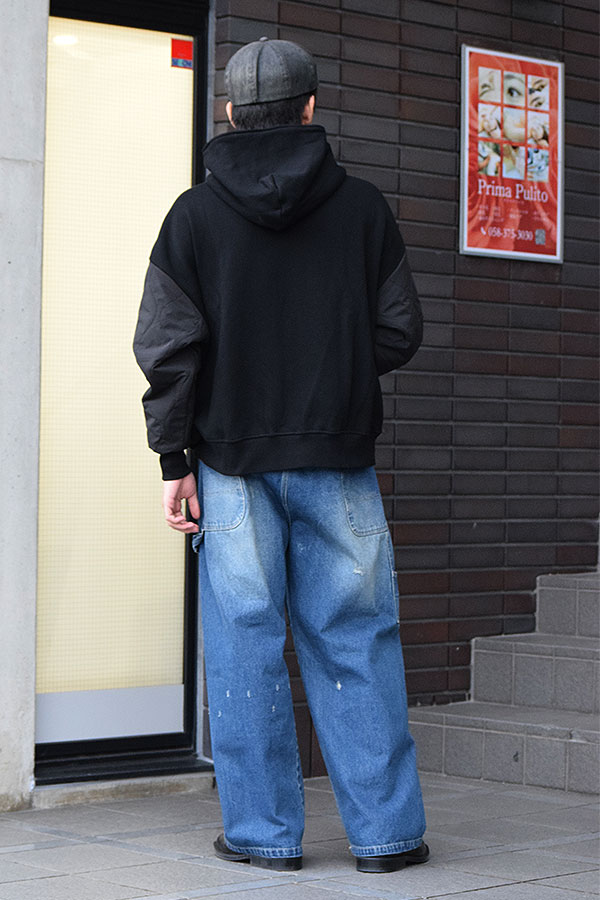 COACERVATE コアセルベート QUILTED SLEEVE HOODED JACKET ジャケット フーデッドジャケット 切り替えデザイン atfjkt_6