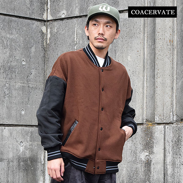 COACERVATE コアセルベート COMBINATION FLIGHT JACKET ジャケット フライトジャケット 切り替えデザイン 送料無料 atfjkt