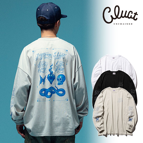 CLUCT クラクト JOYTOWN[L/S W TEE] メンズ Tシャツ atftps
