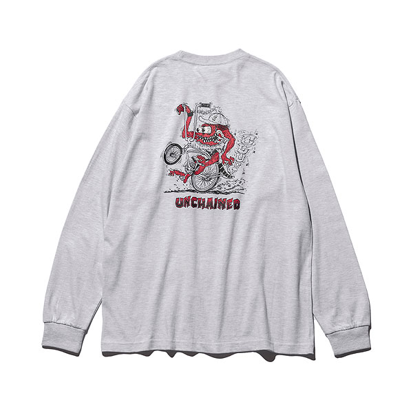 2025 春 先行予約 3月〜4月入荷予定 CLUCT クラクト UNCHAINED[L/S 6.2oz TEE] メンズ Tシャツ atftps
