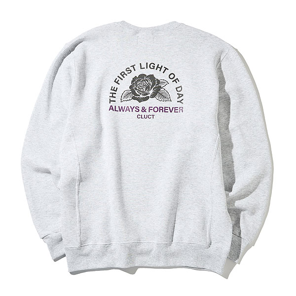 20％OFF SALE セール CLUCT クラクト ROSE[CREW SWEAT] メンズ スウェット 送料無料 atftps_12