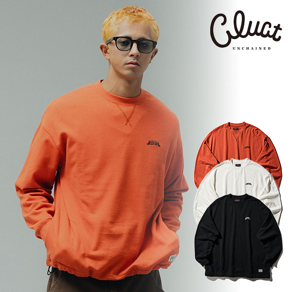 2026 春 先行予約 2月〜3月入荷予定 CLUCT クラクト BRYSON [L/S TOP] メンズ スウェット 送料無料 キャンセル不可 atftps