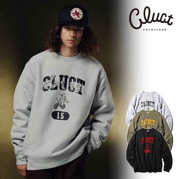 30%OFF SALE セール CLUCT クラクト HOTSTUFF [CREW SWEAT] メンズ スウェット 送料無料 atftps