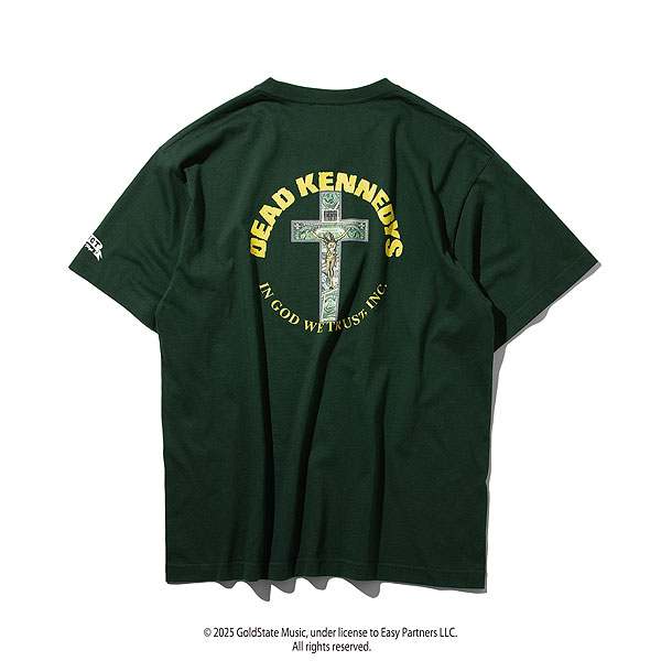 CLUCT × DEAD KENNEDYS CLUCT クラクト IN GOD WE TRUST[S/S TEE] atftps