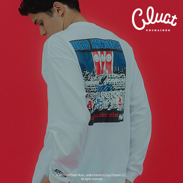 CLUCT × DEAD KENNEDYS CLUCT クラクト California Uber Alles[L/S TEE]  atftps
