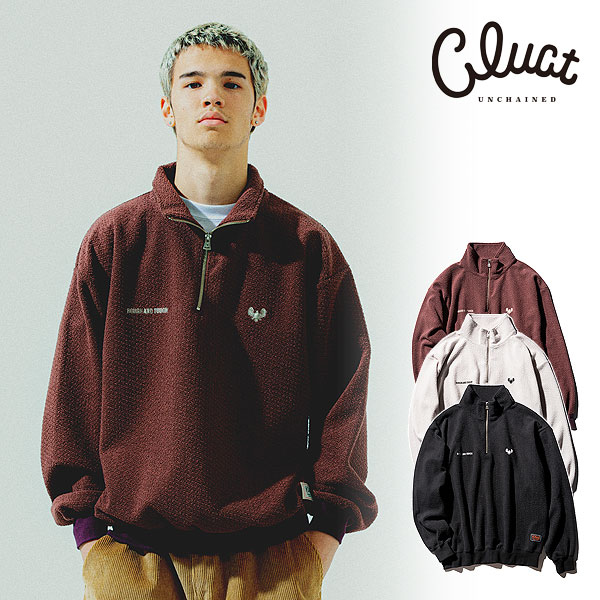 30％OFF SALE セール CLUCT クラクト CORY[ZIP TOP] メンズ カットソー 送料無料  atftpsの通販は