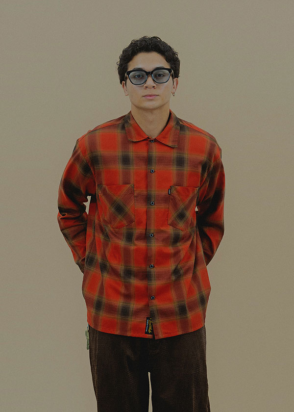 2025 冬 先行予約 10月〜11月入荷予定 CLUCT クラクト PALMS[L/S SHIRTS] メンズ シャツ 送料無料 キャンセル不可 atftps_1