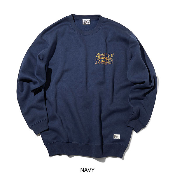 CLUCT クラクト LIFE[CREW SWEAT] メンズ スウェット 送料無料 atftps_14