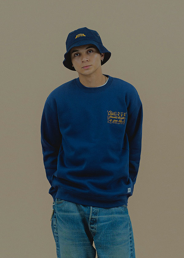 CLUCT クラクト LIFE[CREW SWEAT] メンズ スウェット 送料無料 atftps_1
