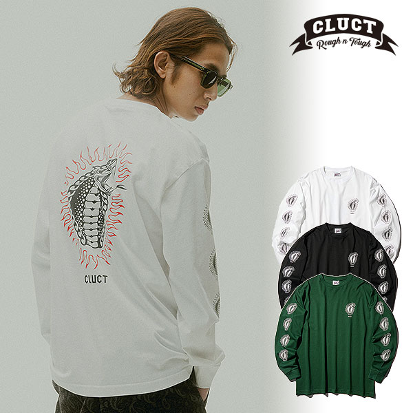 2026 夏秋 先行予約 8月〜9月入荷予定 CLUCT クラクト VENOM STRIKE [L/S TEE] Tシャツ 送料無料 キャンセル不可 atftps