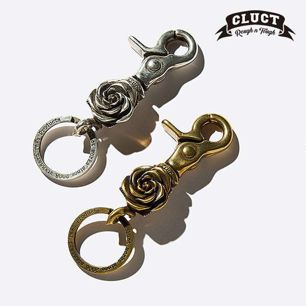 2026 夏秋 先行予約 6月〜7月入荷予定 CLUCT クラクト ROSE[KEY RING] メンズ キーリング 送料無料 キャンセル不可 atfacc