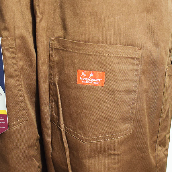 COOKMAN クックマン FISHERMAN'S BIB OVERALL -CHOCOLATE- メンズ オーバーオール サロペット パンツ 送料無料 atfpts