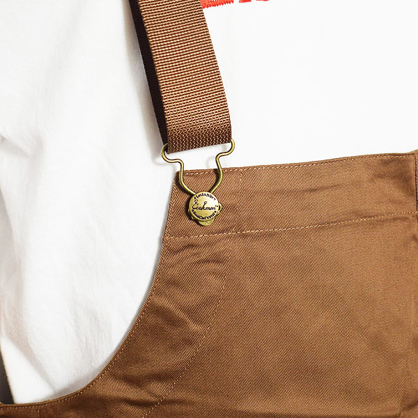 COOKMAN クックマン FISHERMAN'S BIB OVERALL -CHOCOLATE- メンズ オーバーオール サロペット パンツ 送料無料 atfpts