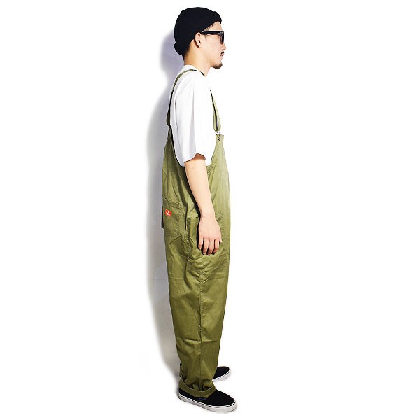 COOKMAN クックマン FISHERMAN'S BIB OVERALL -KHAKI- オーバーオール