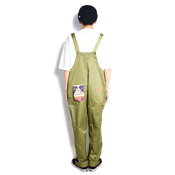 COOKMAN クックマン FISHERMAN'S BIB OVERALL -KHAKI- オーバーオール