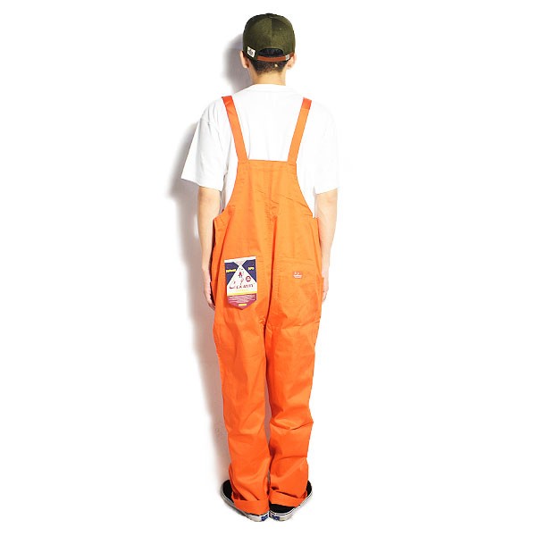 COOKMAN クックマン FISHERMAN'S BIB OVERALL -ORANGE- メンズ オーバーオール サロペット パンツ ストリート  送料無料 atfpts｜au PAY マーケット