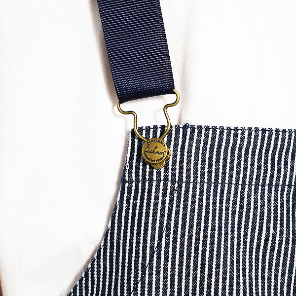 COOKMAN クックマン FISHERMAN'S BIB OVERALL -HICKORY- 231-03848  オーバーオール サロペット パンツ atfpts