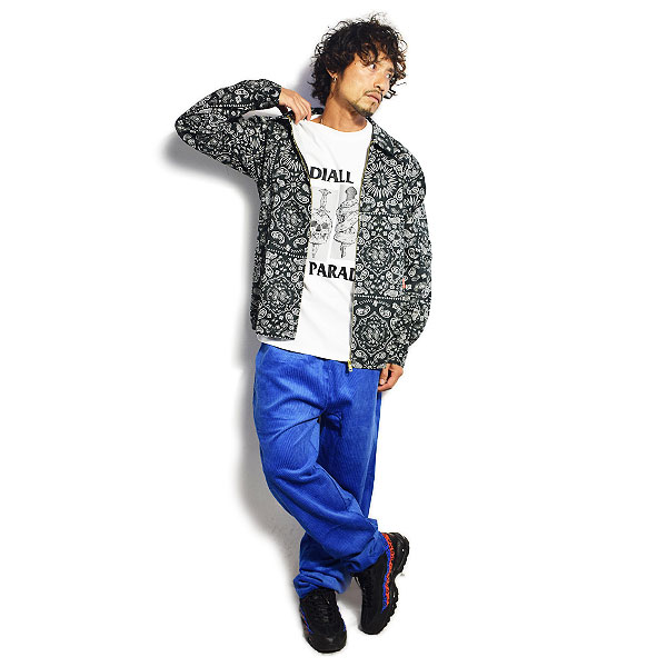 COOKMAN クックマン DELIVERY JACKET -PAISLEY BLACK- メンズ ジャケット デリバリージャケット アウター ストリート atfjkt