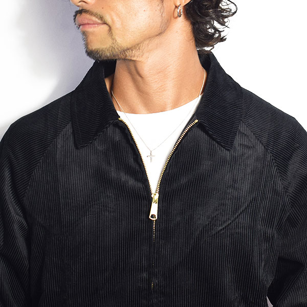COOKMAN クックマン DELIVERY JACKET -CORDUROY BLACK- 231-23454 メンズ ジャケット ストリート atfjkt