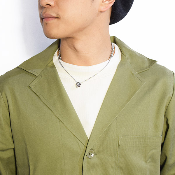 COOKMAN クックマン LAB.JACKET -KHAKI- メンズ ジャケット ラボジャケット アウター ストリート atfjkt