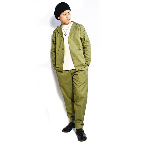 COOKMAN クックマン LAB.JACKET -KHAKI- メンズ ジャケット ラボジャケット アウター ストリート atfjkt