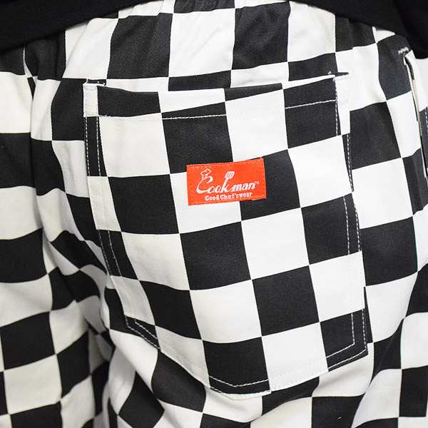 COOKMAN クックマン CHEF PANTS 02 -CHECKER- 231-11860 32831 メンズ パンツ シェフパンツ イージーパンツ ストリート atfptsの通販は