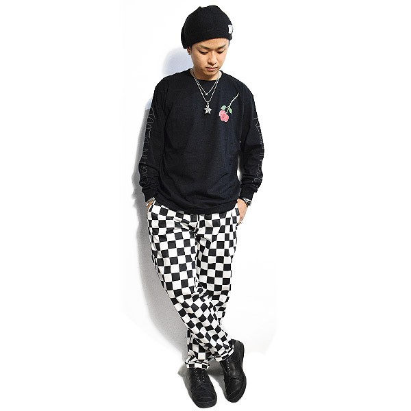 COOKMAN クックマン CHEF PANTS 02 -CHECKER- 231-11860 32831 メンズ パンツ シェフパンツ イージーパンツ ストリート atfptsの通販は