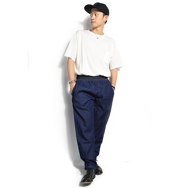 COOKMAN クックマン CHEF PANTS 02 DENIM -NAVY- 231-93862 231-01849 