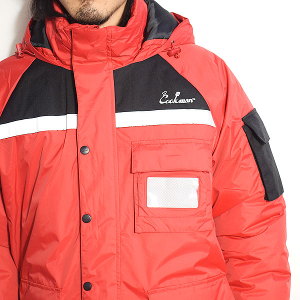 40％OFF SALE セール COOKMAN クックマン FREEZER JACKET -RED- フリーザージャケット アウター 送料無料 ストリート atfjkt