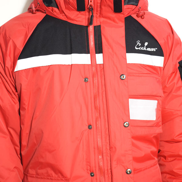 40％OFF SALE セール COOKMAN クックマン FREEZER JACKET -RED- フリーザージャケット アウター 送料無料 ストリート atfjkt