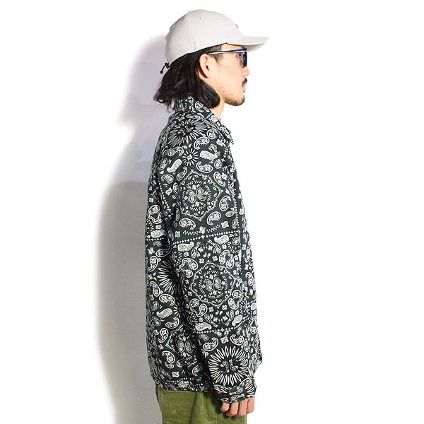 COOKMAN クックマン DELIVERY JACKET EX WARM PAISLEY -BLACK- メンズ  デリバリー ジャケット 中綿 ストリート atfjkt