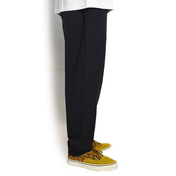 COOKMAN クックマン CHEF PANTS "LIGHT" -BLACK- 231-21849 33826 34828 ストリート atfpts