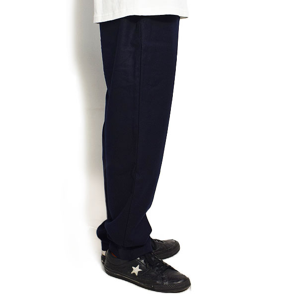 COOKMAN クックマン CHEF PANTS FLANNEL -NAVY- メンズ パンツ シェフパンツ イージーパンツ ストリート atfpts