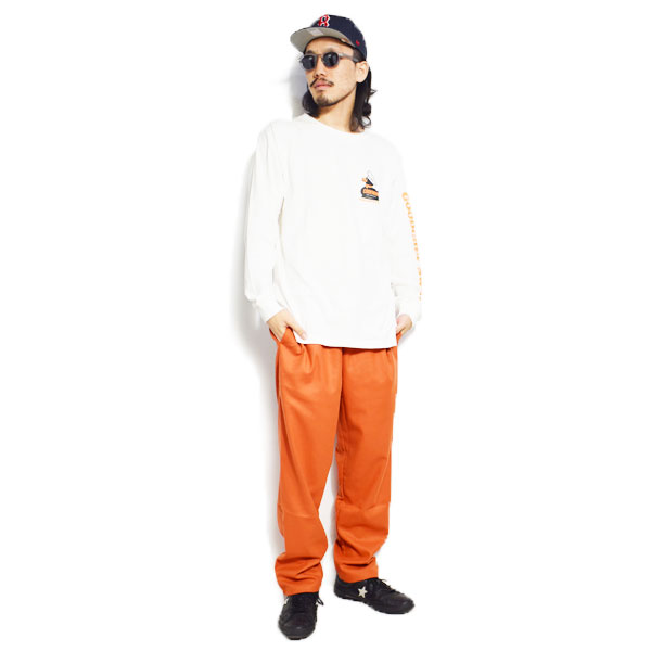 COOKMAN クックマン CHEF PANTS FLANNEL -BRICK- メンズ パンツ シェフパンツ イージーパンツ ストリート atfpts