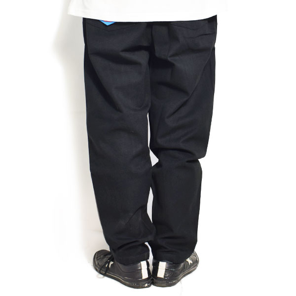 COOKMAN クックマン CHEF PANTS DUCK CANVAS -BLACK- 231-23806 33874 パンツ シェフパンツ atfpts