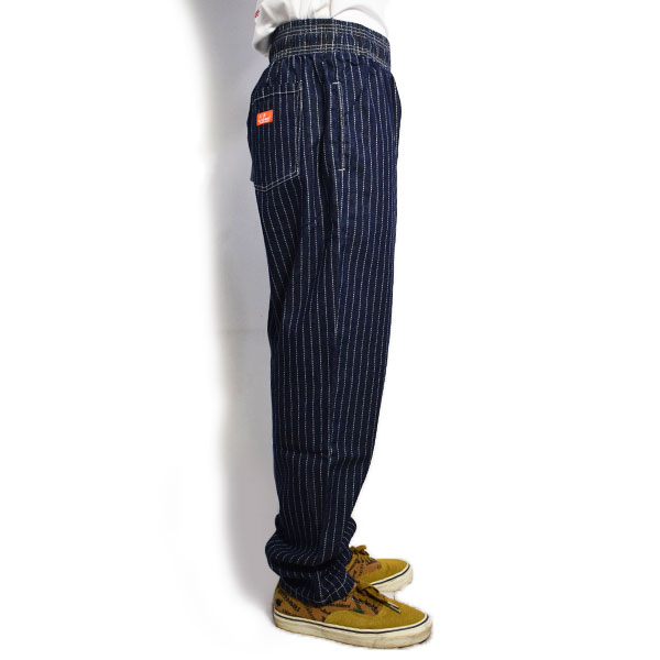 COOKMAN クックマン CHEF PANTS WABASH DENIM -NAVY- 231-23858 メンズ パンツ シェフパンツ atfpts