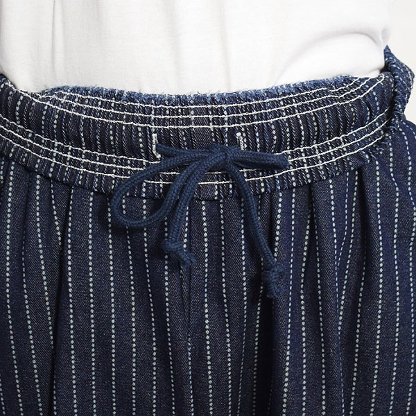 COOKMAN クックマン CHEF PANTS WABASH DENIM -NAVY- 231-23858 メンズ パンツ シェフパンツ atfpts