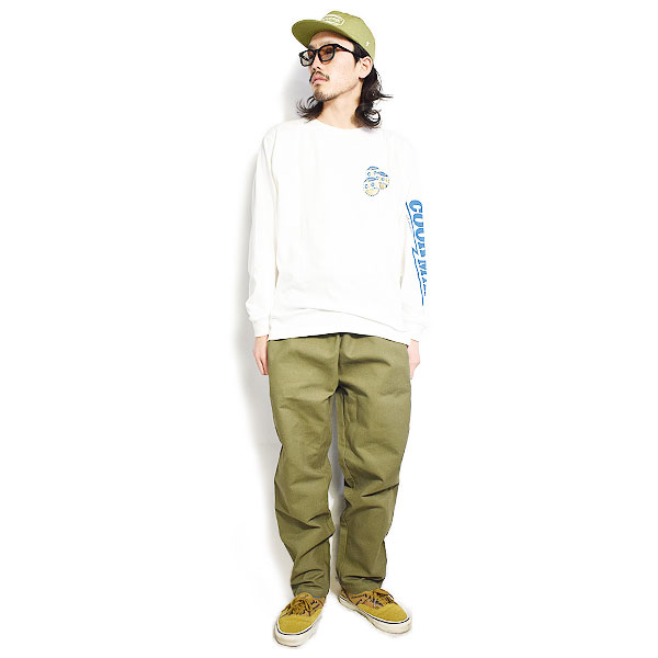 COOKMAN クックマン CHEF PANTS DUCK CANVAS -OLIVE- メンズ パンツ シェフパンツ イージーパンツ ストリート atfpts