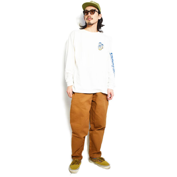 COOKMAN クックマン CHEF PANTS DUCK CANVAS -BROWN- 23808 13826 メンズ パンツ シェフパンツ ストリート atfpts