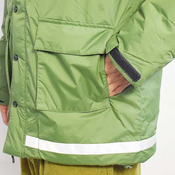 COOKMAN クックマン Freezer Jacket Olive -OLIVE GREEN- メンズ ジャケット フリーザージャケット  中綿ジャケット 送料無料 atfjkt｜au PAY マーケット