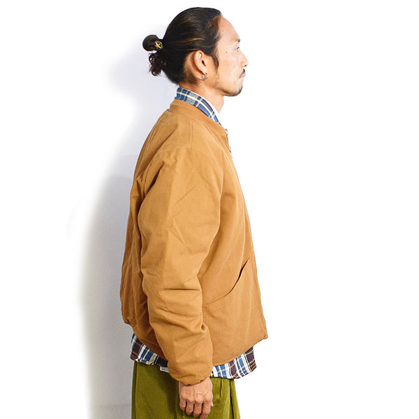 COOKMAN クックマン Hot Pad Jacket Brown -BROWN- メンズ ジャケット ホットパッドジャケット リバーシブル 送料無料 atfjkt