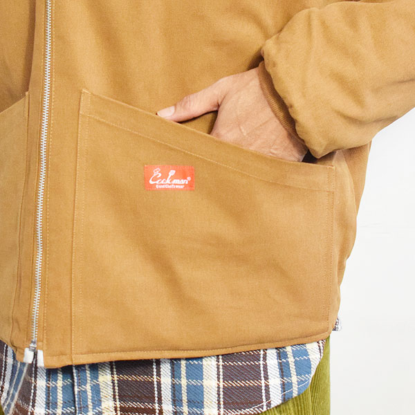 COOKMAN クックマン Hot Pad Jacket Brown -BROWN- メンズ ジャケット ホットパッドジャケット リバーシブル 送料無料 atfjkt