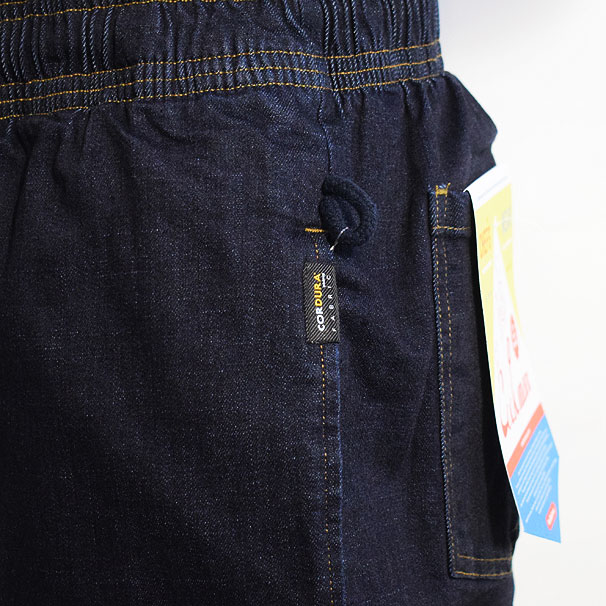 COOKMAN クックマン Chef Pants Cordura Denim Navy -NAVY- メンズ パンツ シェフパンツ イージーパンツ 送料無料 atfpts