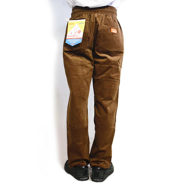 COOKMAN クックマン Chef Pants Velvet Brown -BROWN- メンズ パンツ シェフパンツ イージーパンツ ストリート atfpts