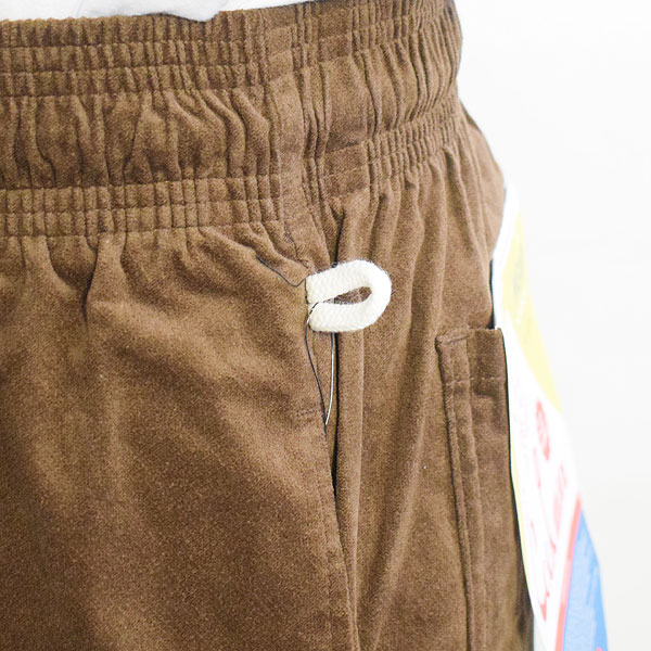 COOKMAN クックマン Chef Pants Velvet Brown -BROWN- メンズ パンツ シェフパンツ イージーパンツ ストリート atfpts