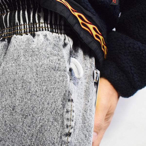 COOKMAN クックマン Chef Pants  Washed Denim Black -BLACK- シェフパンツ イージーパンツ ストリート atfpts