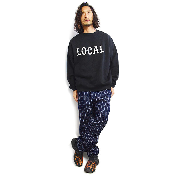 COOKMAN クックマン Chef Pants Anchor Stripe Denim -NAVY- メンズ パンツ シェフパンツ イージーパンツ ストリート atfpts